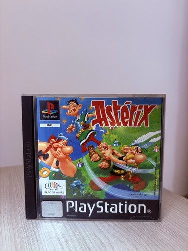 Asterix ps1 raro - asterix,