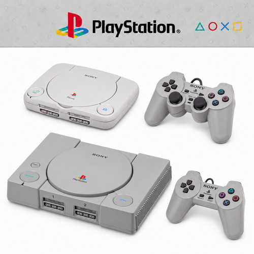 Playstation ps1 console psx - playstation, 1
