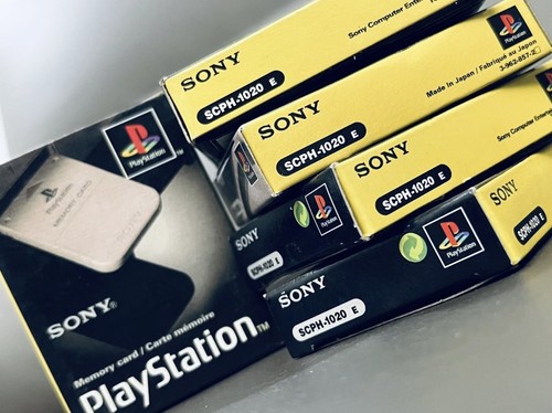 Memory card sony sealed scph - sony, sealed-